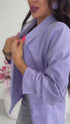 Lavandas, ONE SIZE jacket + lavandas top